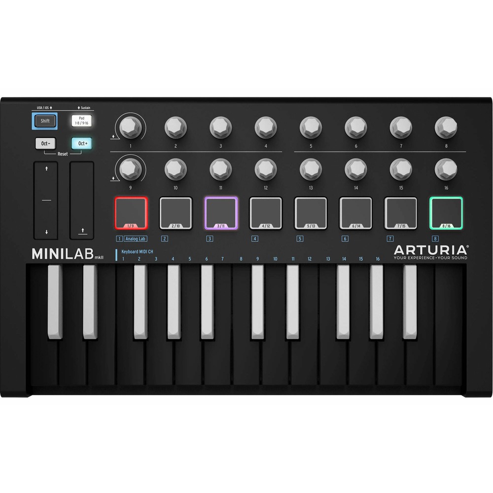 Миди клавиатура Arturia MiniLab mkII Inverted