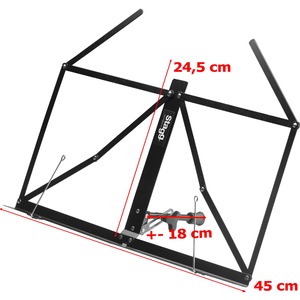 Пюпитр Stagg MUS-A1 BK