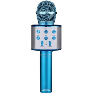 Беспроводной микрофон-караоке FunAudio G-800 Blue
