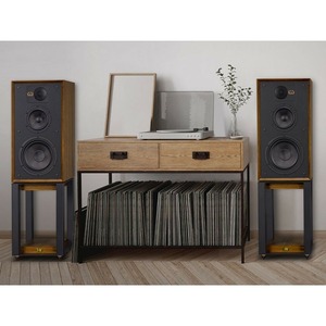 Полочная акустика Wharfedale 85th Anniversary Linton with stands MAHOGANY