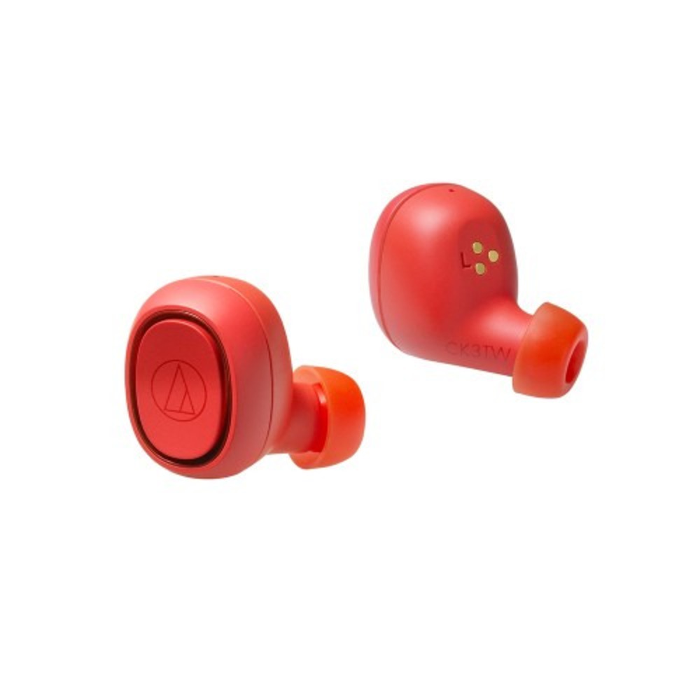 Наушники внутриканальные беспроводные Audio-Technica ATH-CK3TW RD