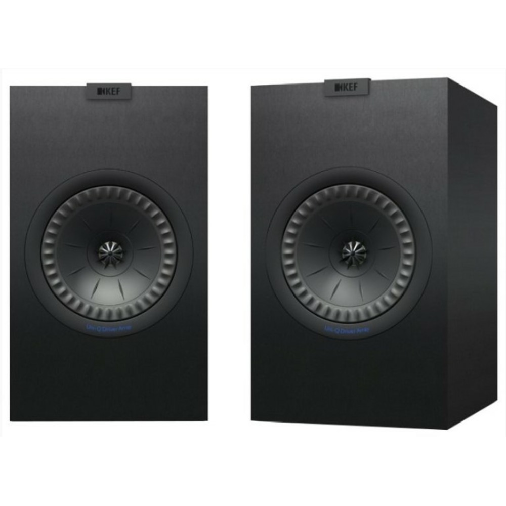 Полочная акустика KEF Q350 Black + Denon PMA520