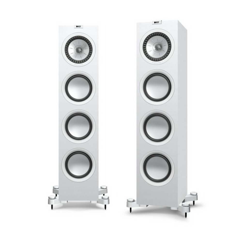 Напольная акустика KEF Q750 White + Denon PMA 800