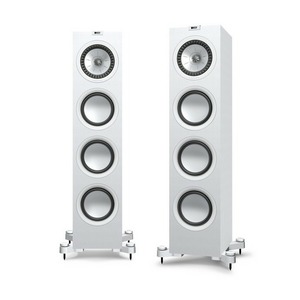 Напольная акустика KEF Q750 White + Denon PMA 800