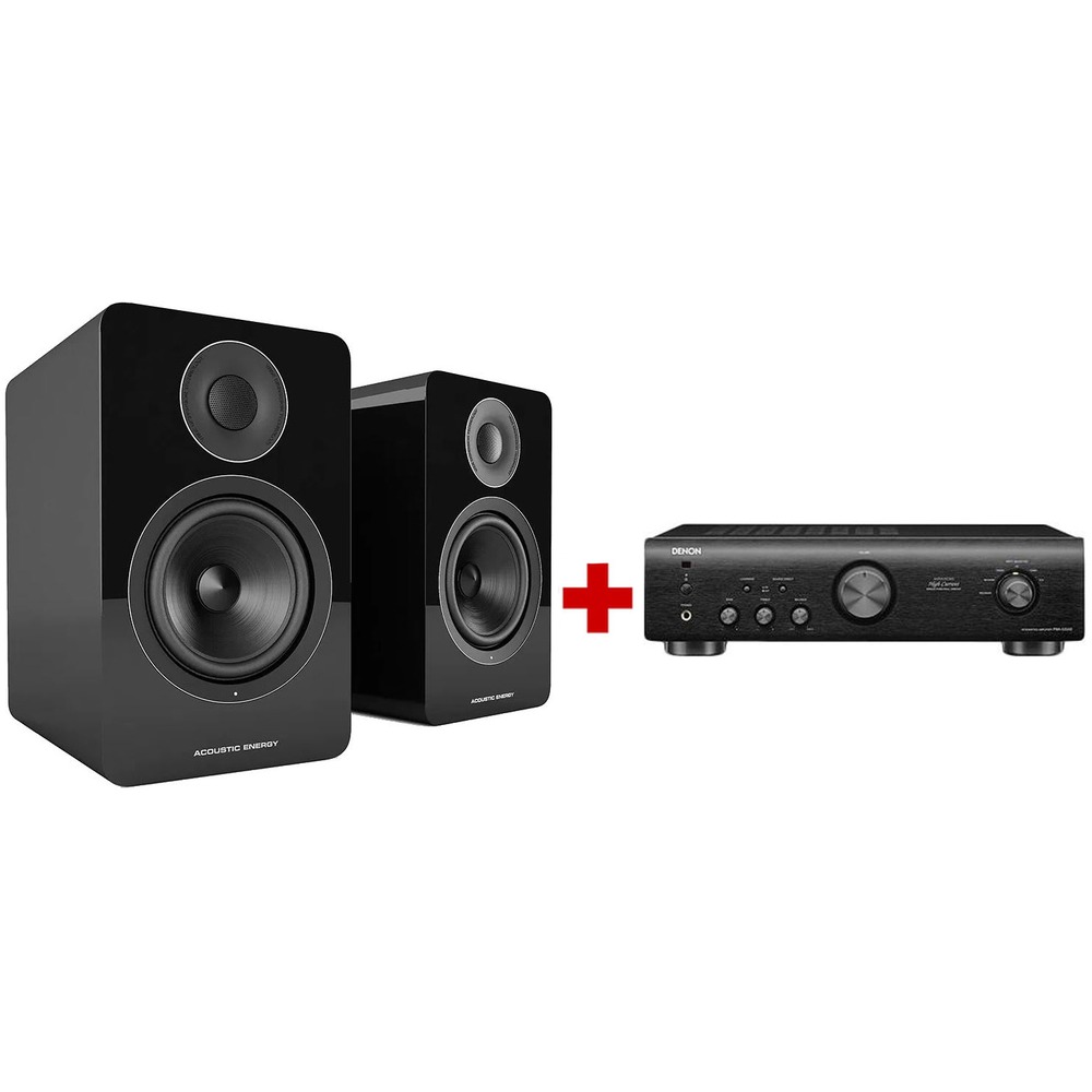 Полочная акустика Acoustic Energy AE300 + Denon pma 520