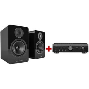Полочная акустика Acoustic Energy AE300 + Denon pma 520