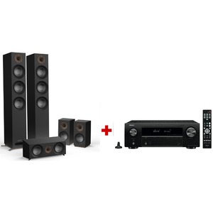 Комплект акустических систем Jamo S 809 HCS Black + Denon AVR-X550BT