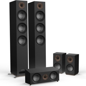 Комплект акустических систем Jamo S 807 HCS Black + Denon AVR-X550BT