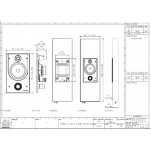 Аксессуар для встраиваемой акустики B&W BB CWM 8.5