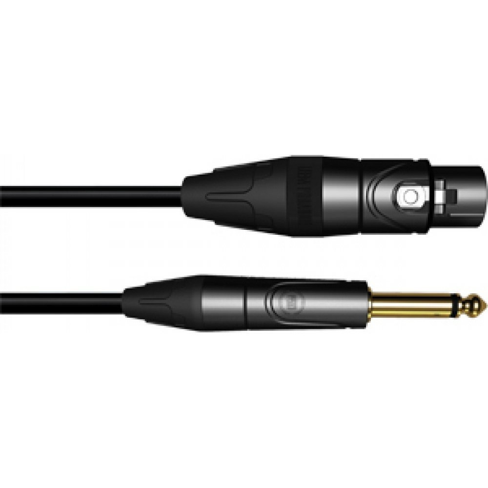 Кабель аудио 1xJack - 1xXLR Leem MHI-7 7.0m