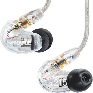 Наушники внутриканальные классические Shure SE215-CL+UNI-EFS