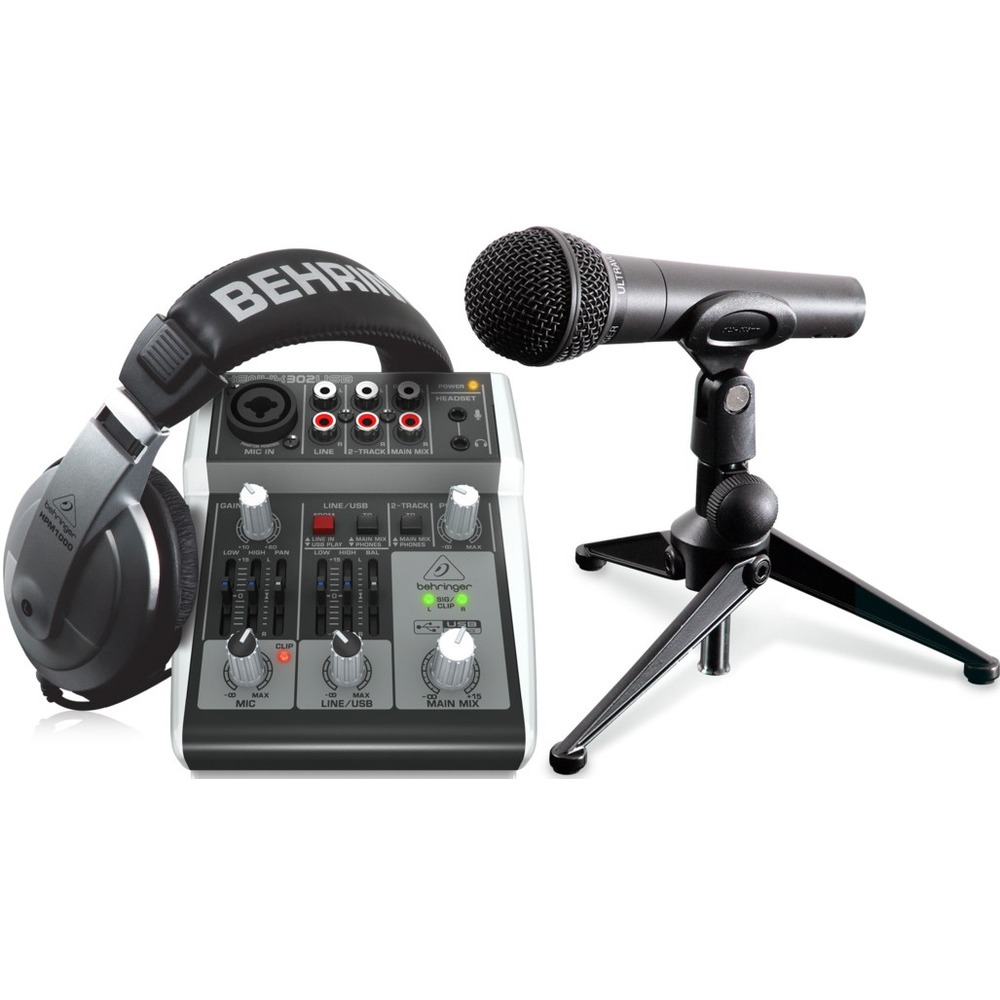 Комплект оборудования для звукозаписи Behringer Podcastudio 2 USB