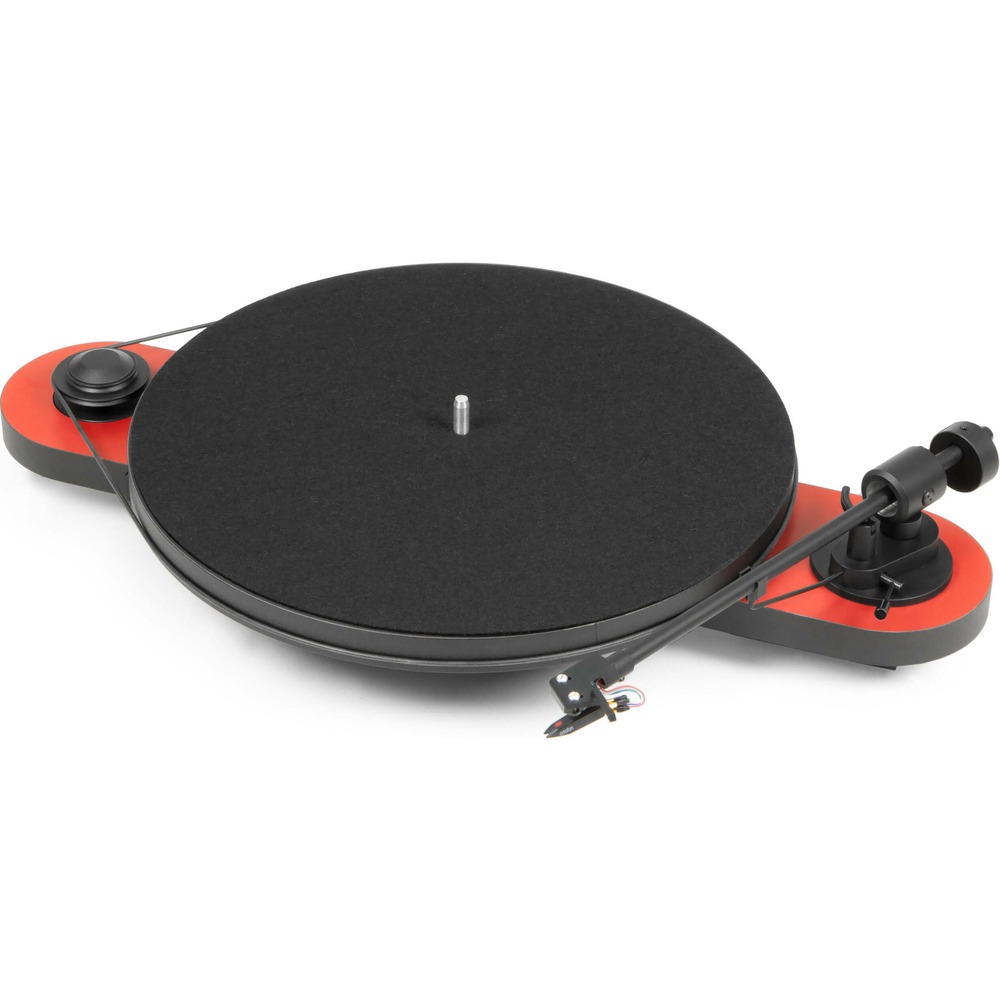 Проигрыватель винила Pro-Ject ELEMENTAL RED/BLACK OM5e