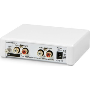 Фонокорректор Pro-Ject PHONO BOX E WHITE