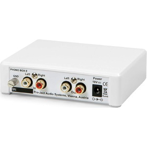 Фонокорректор Pro-Ject PHONO BOX E WHITE