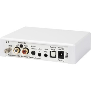 Фонокорректор Pro-Ject PHONO BOX E BT WHITE