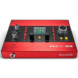 Звуковая карта для сетей Dante FOCUSRITE RedNet X2P Dante