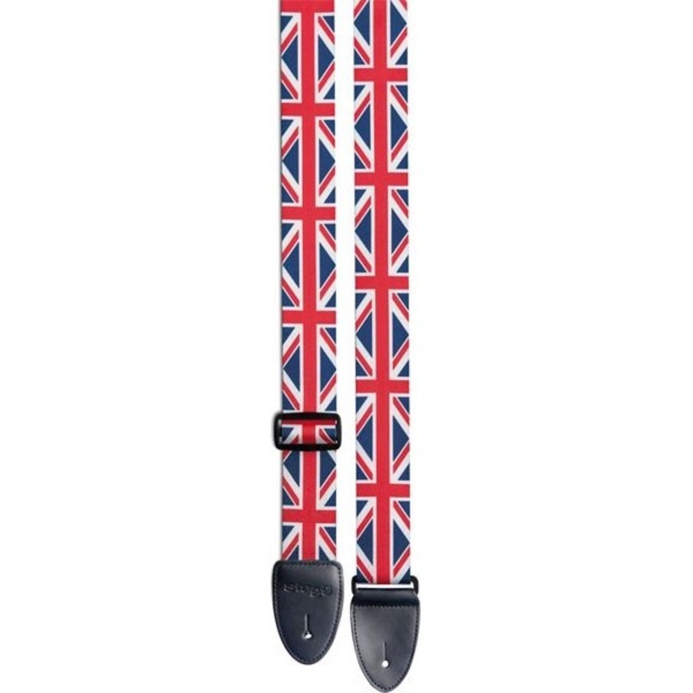 Ремень для гитары Stagg STE FLAG UK