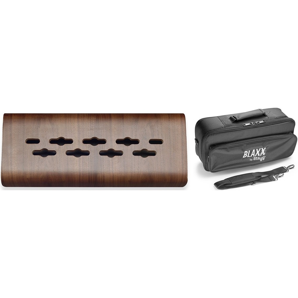 Кейс для педали эффектов Stagg BX WOOD PB MIN