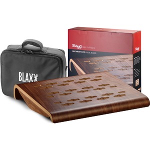 Кейс для педали эффектов Stagg BX WOOD PDLBD
