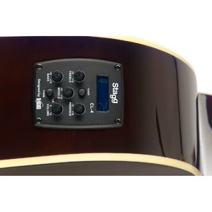 Электроакустическая гитара Stagg SA35 DSCE-VS