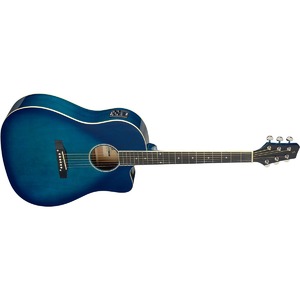 Электроакустическая гитара Stagg SA35 DSCE-TB