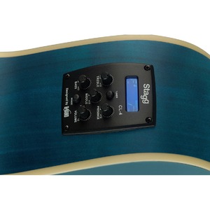 Электроакустическая гитара Stagg SA35 ACE-TB