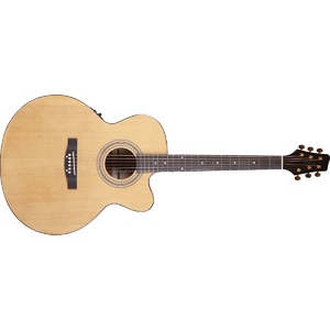 Электроакустическая гитара Stagg SA40JU CFI-NAT