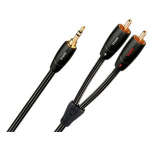 Кабель аудио 1xMini Jack - 2xRCA Audioquest Tower 3.5mm-RCA 1.5m