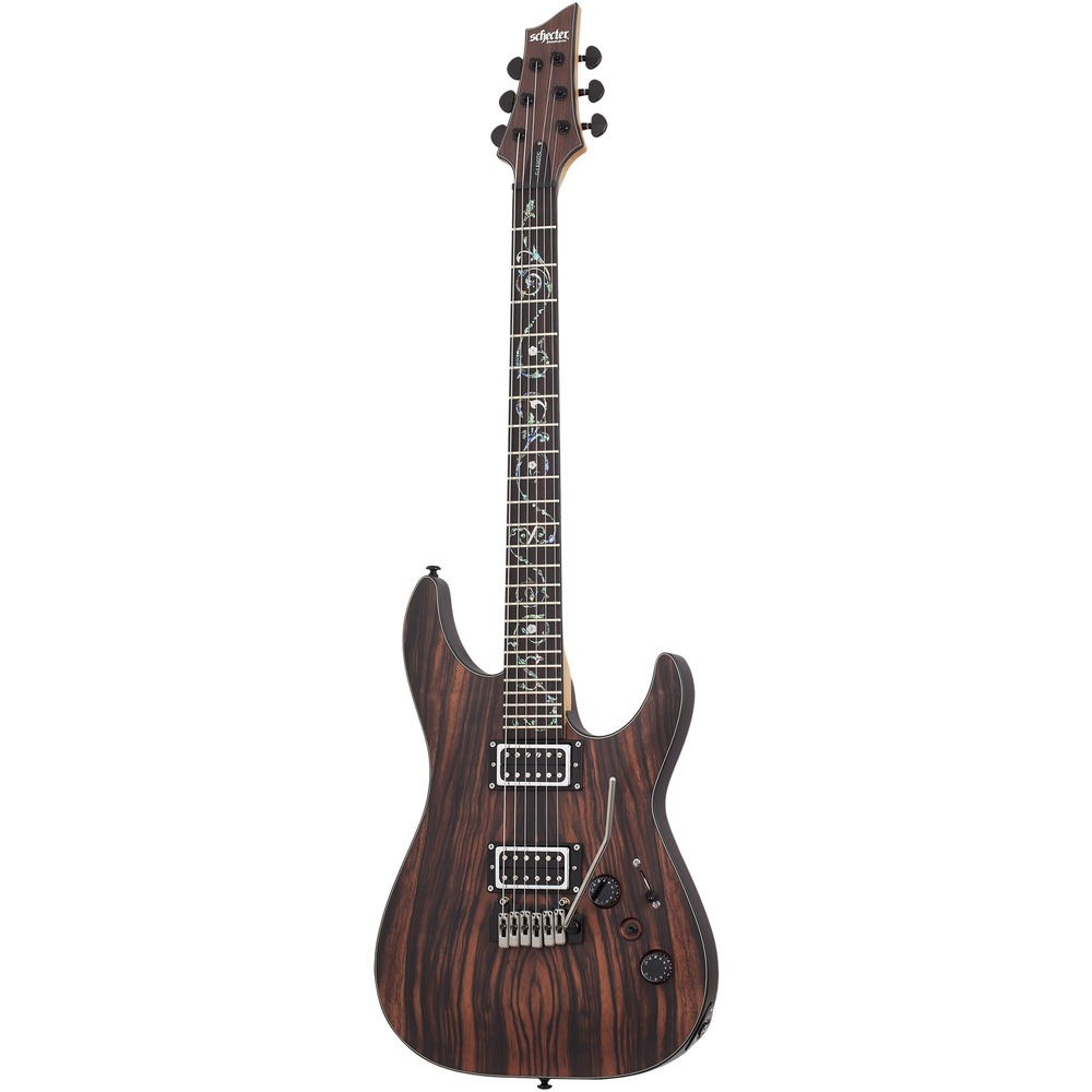 Электрогитара Schecter C-1 Exotic TREM EBONY6