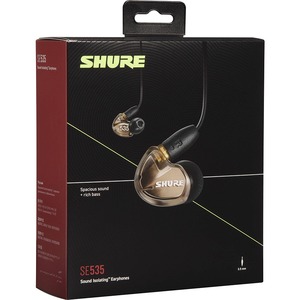 Наушники внутриканальные классические Shure SE535-V+UNI-EFS