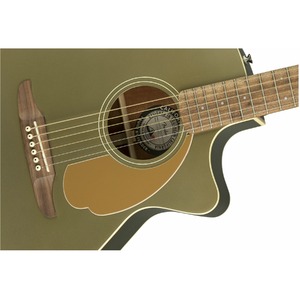 Электроакустическая гитара Fender Newporter Player Olive Satin