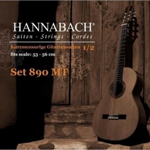 Струны для классической гитары 1/2 Hannabach 890MT12