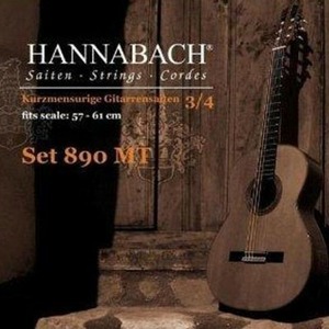 Струны для классической гитары 3/4 Hannabach 890MT34