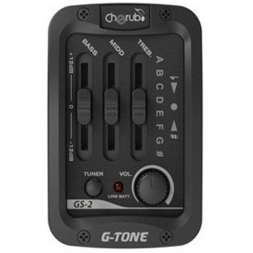 Эквалайзер для акустической гитары Cherub GS-2