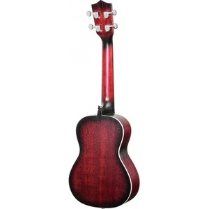 Укулеле концерт Martin Romas MR-02 размер 24 красный берст транспарент