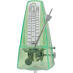Тюнер/метроном FZONE FM-310 TGR большой прозрачный зеленый
