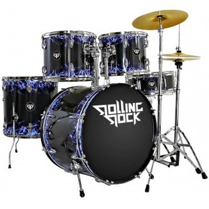 Ударная установка Rolling Rock JR-2222C Black Smoke