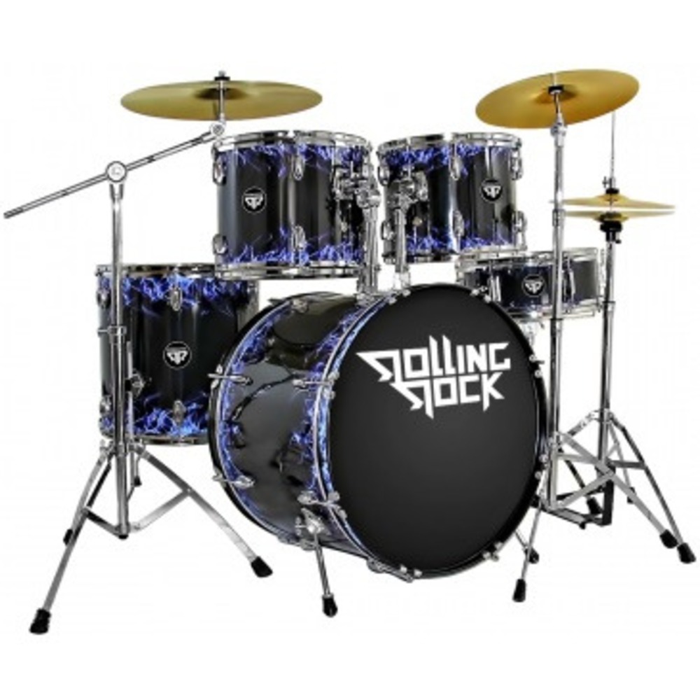 Ударная установка Rolling Rock JR-2232C Black Smoke