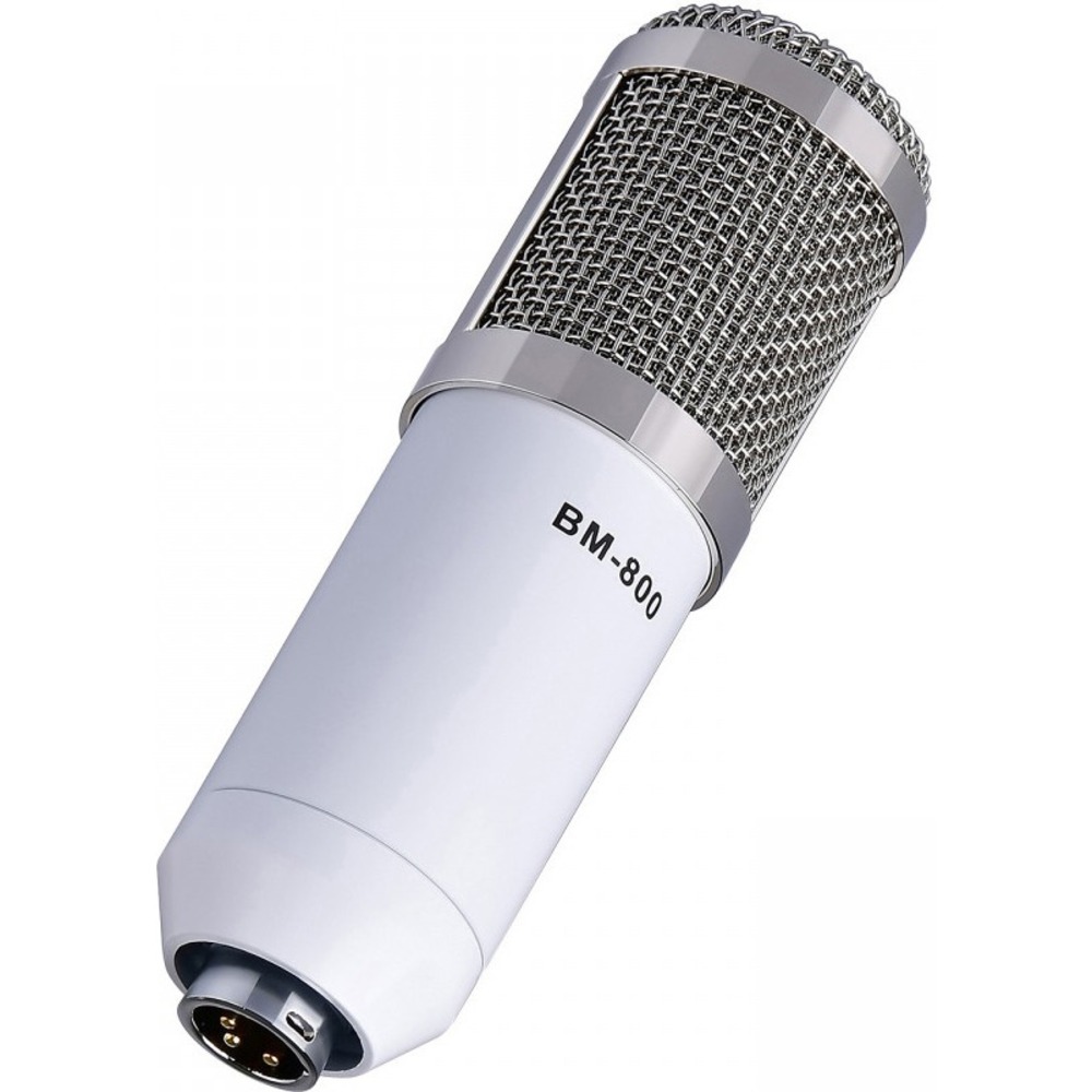Микрофон студийный конденсаторный FZONE BM-800 WH