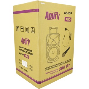 Портативная АС Acury AS-15P
