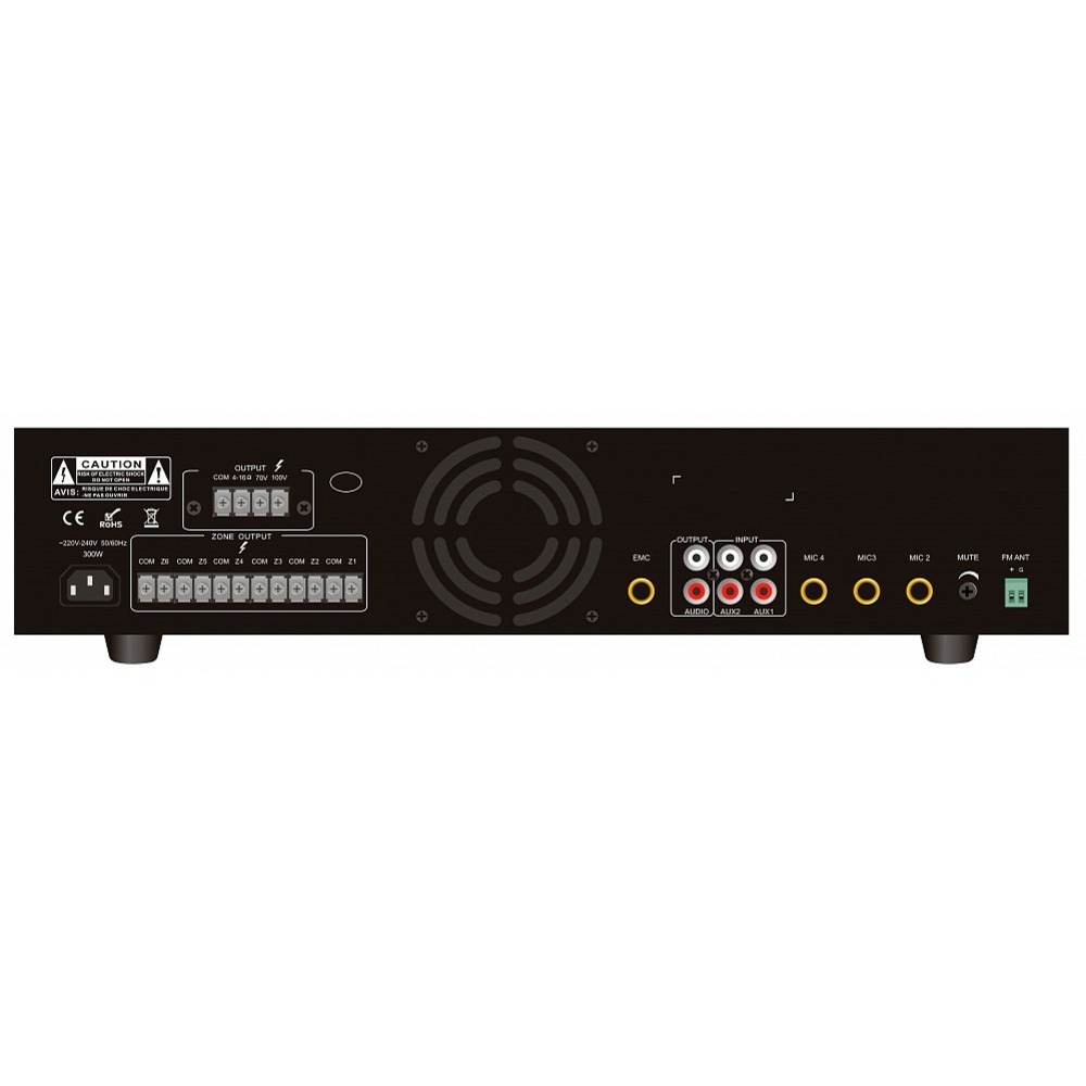 Микшер-усилитель комбинированный Direct Power Technology PA-M240BR