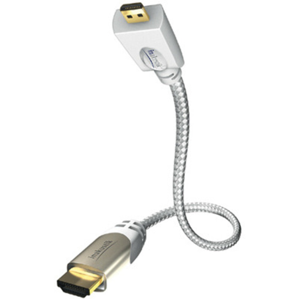 Кабель HDMI - MicroHDMI Inakustik 00423235 Premium HDMI Micro 1.5m