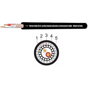 Кабель микрофонный в нарезку Vortex R/MC03S 100.0 m