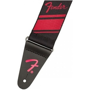 Ремень для гитары Fender 2 COMPETITION STRIPE STRAP RUBY