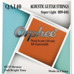 Струны для акустической гитары Orphee QA-140 009-045