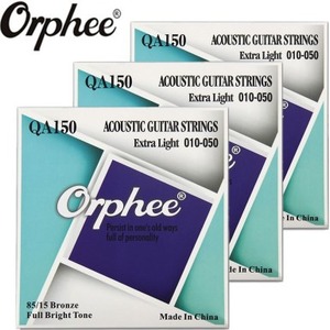 Струны для акустической гитары Orphee QA-150 010-050