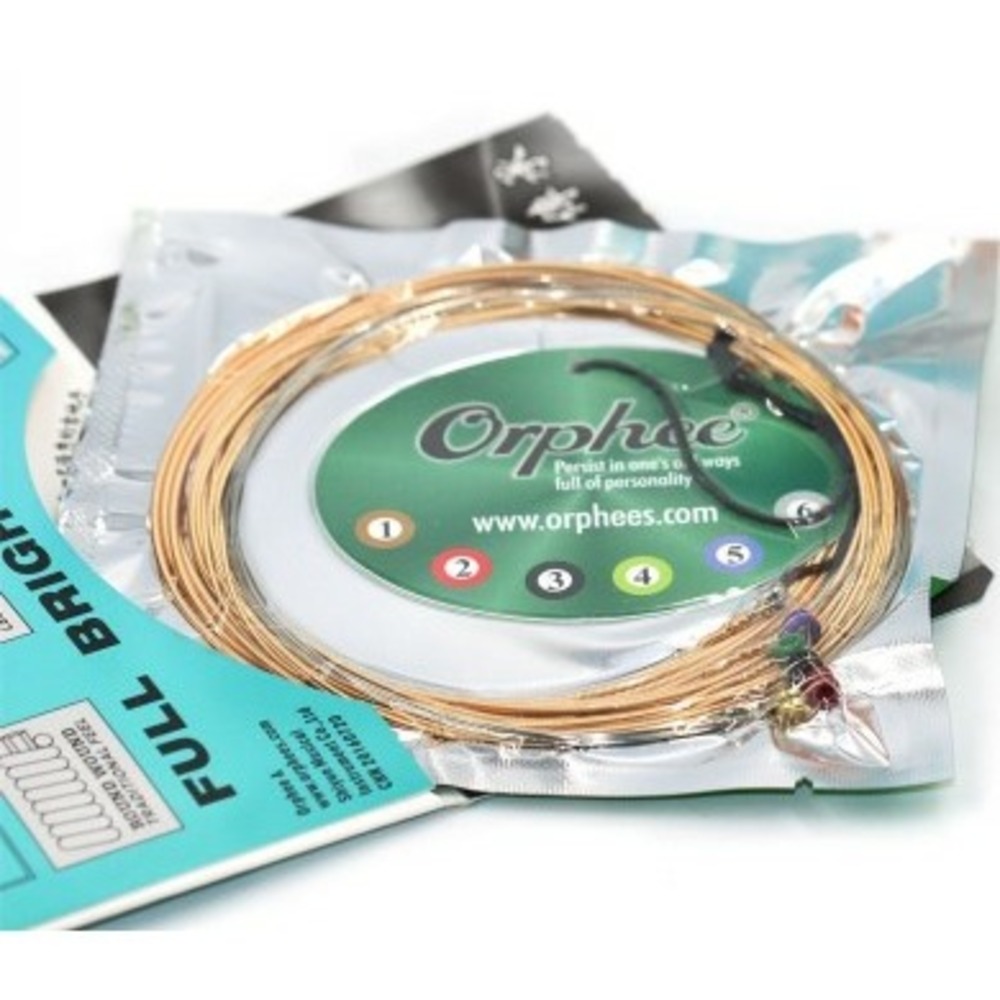 Струны для акустической гитары Orphee QA-160 011- 052