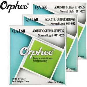 Струны для акустической гитары Orphee QA-160 011- 052