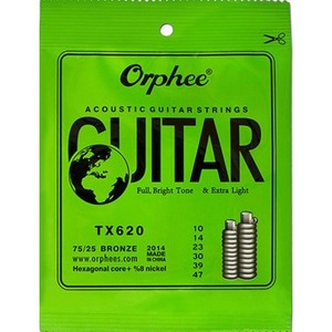 Струны для акустической гитары Orphee TX-620 010-047